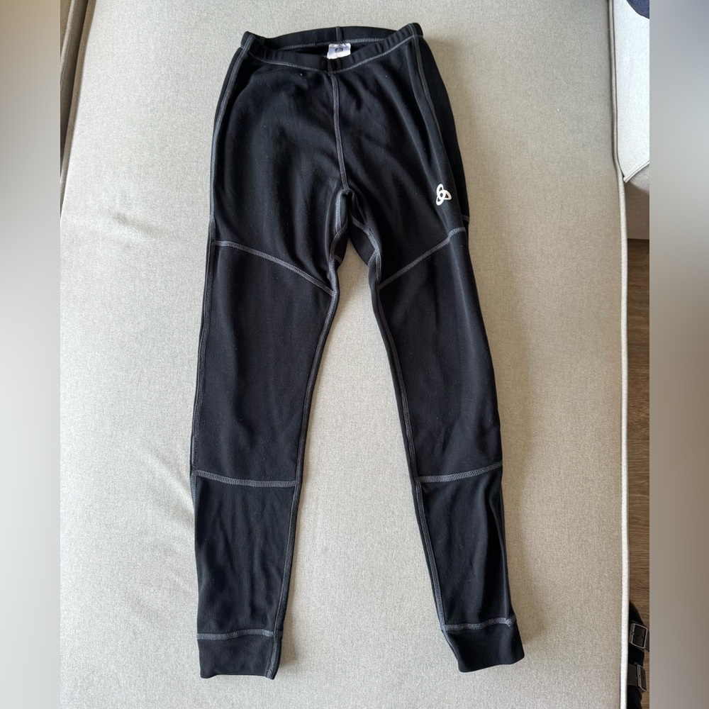 Black Adlo thick baselayer/fleece bottom